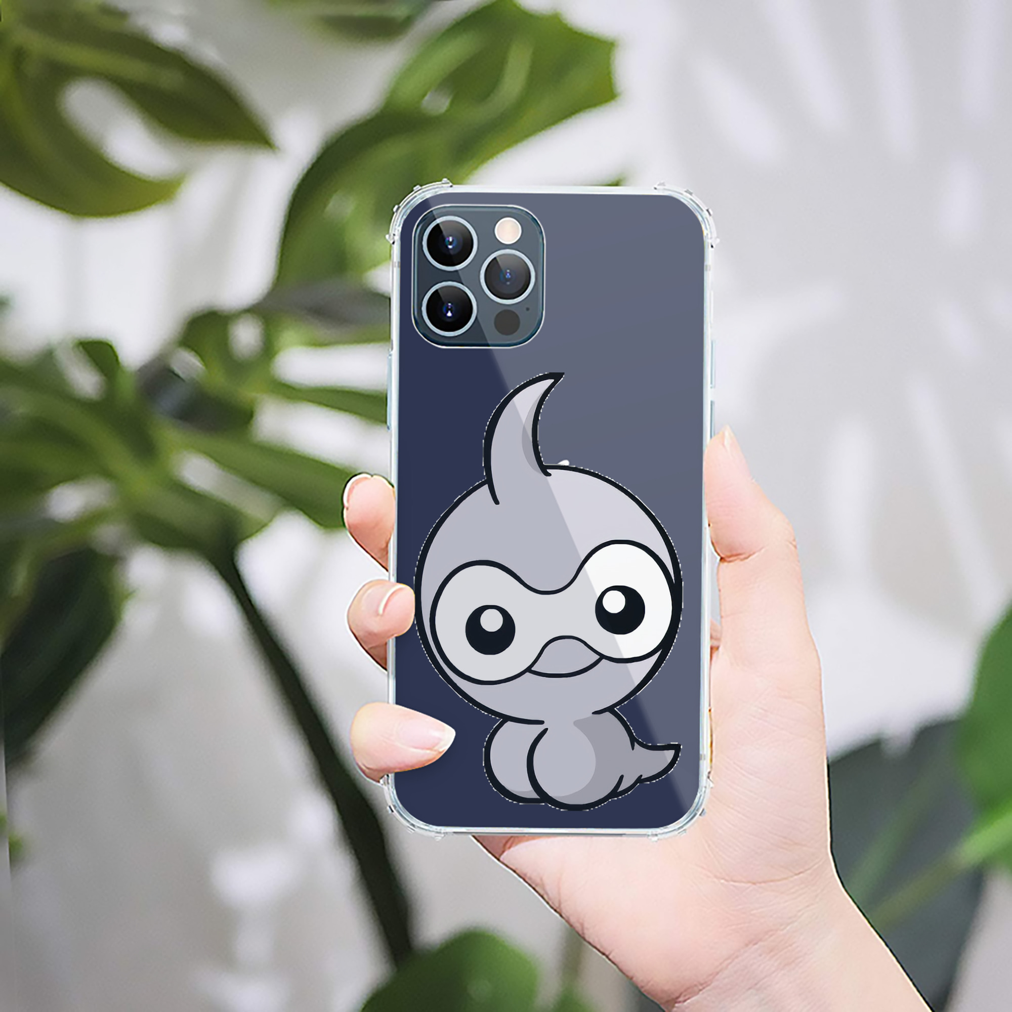 （画像用） ポケットモンスター Pokémon 【iPhone 12シリーズ対応】透明スマホケース（クリアソフトケース）